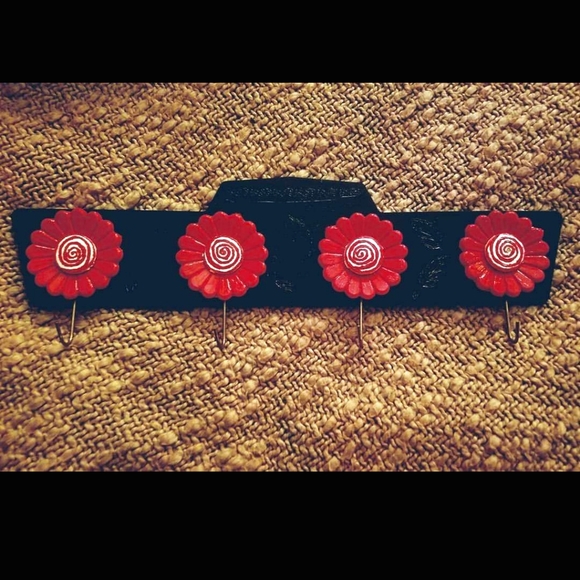 Hand Painted Key Hook / Key Holder